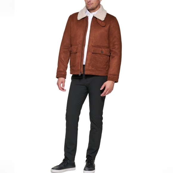 Club Room Men's Faux Suede Jacket - Picture 3 of 6